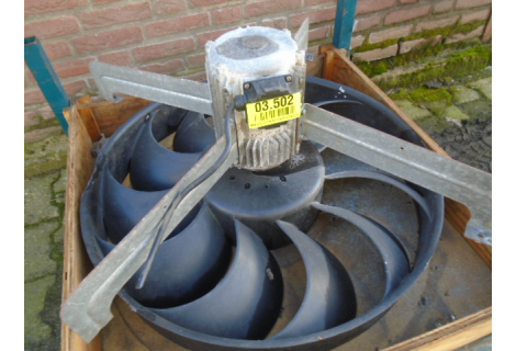 Ventilator voor Profroid Ø 800 850 rpm.